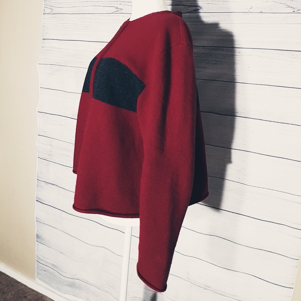 Newton Trading  100% Wool Sweater Cardigan - Picture 3 of 8